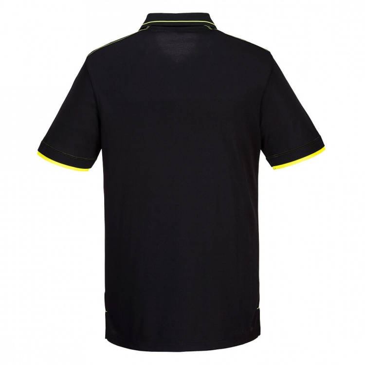 Portwest T722 - WX3 Eco Polo Shirt Active Fit with Contrast Piping 210g